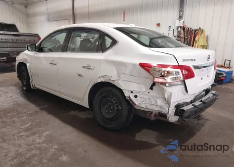 2016 Nissan Sentra Sv from USA, damaged, VIN 3N1AB7AP0GY272151
